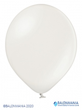 Bijeli balon pastel (50 kom)