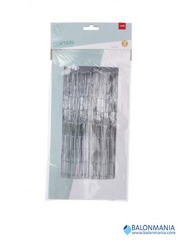 Ukras resice Silver - zavjesa  - NAZIV U EDITORU