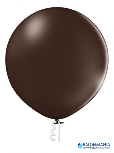 Pastel cocoa smeđi balon jumbo 60cm