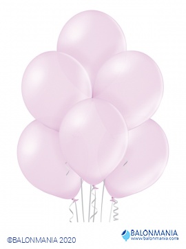 Balon lateks "svijetlo rozi" metalik, 30 cm (50 kom)