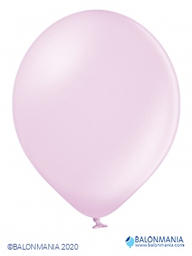 Balon lateks "svijetlo rozi" metalik. 30 cm (50 kom)